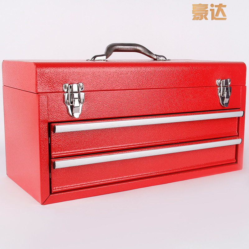 金豪达双层抽屉手提工具箱