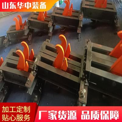 矿用斜井跑车自动捕车器30KG轨600轨距斜井跑车自动捕车器