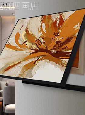 网红电表装饰遮画新款橙色代简箱约高感开关电表盒配电箱挂现画级