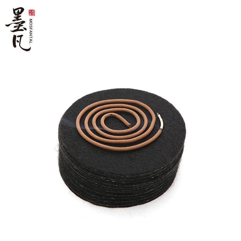 墨凡香炉熏香盒防火棉防火隔热垫阻燃棉防火布耐高温棉垫香炉垫