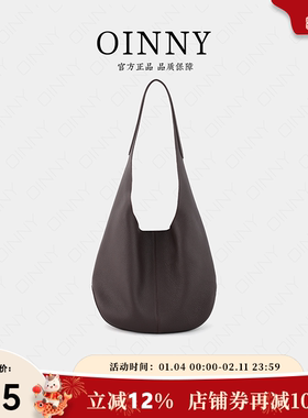 【秋冬新款】Oinny韩系简约慵懒风百搭通勤软皮托特包女包211
