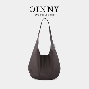 Oinny韩系简约慵懒风百搭通勤软皮托特包女包211 秋冬新款