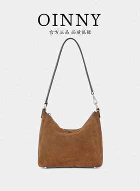 【新年礼物】Oinny简约高级气质感复古磨砂牛皮小方包女包3121