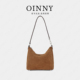 新年礼物 Oinny简约高级气质感复古磨砂牛皮小方包女包3121
