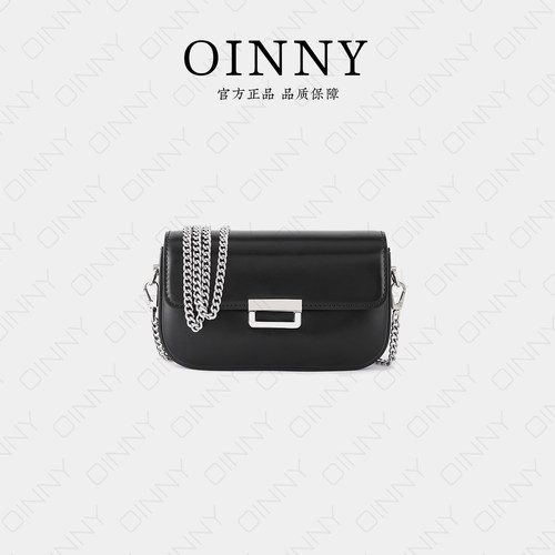 【圣诞礼物】Oinny新款时尚通勤轻奢高级感链条小方包女包6479