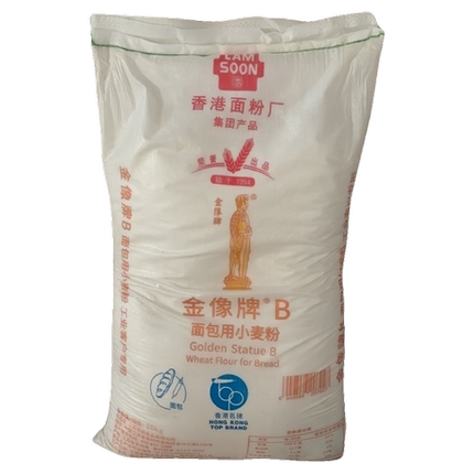 金像B面包粉高筋面粉小麦粉25kg金象B披萨咸甜面包适用小麦粉