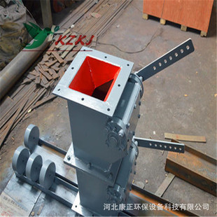 电动双层重锤翻板阀气动单层重锤翻板阀手动重力卸灰阀DN600厂家