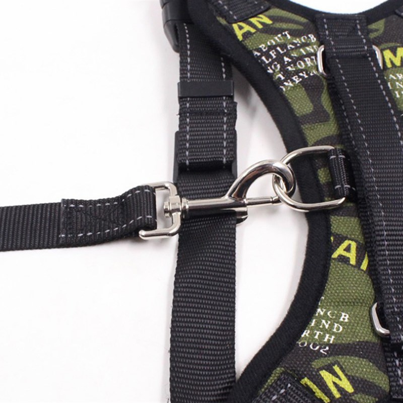 极速中大b型犬狗胸背带家用牵引背带防爆冲宠物外出大狗宠物背带