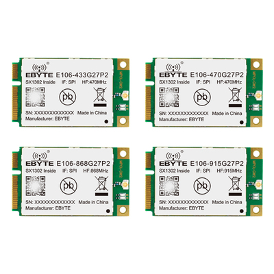 极速LoRa/LoRaWAN扩频网关模块SX1302无线射频SPIS接口868/915M