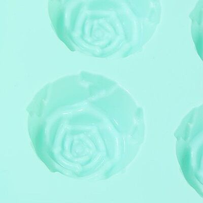 极速1Pc 15-Cavity Silicone Cake DMolds Rose Shape Mold Diy