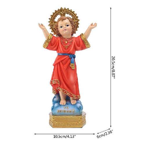 新品Divine Child Figurine on BAase 8 Inches High Renaissance