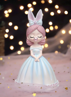 极速北欧风摆件卧室桌面装饰品房间布置少K女心礼物 结婚摆设送闺