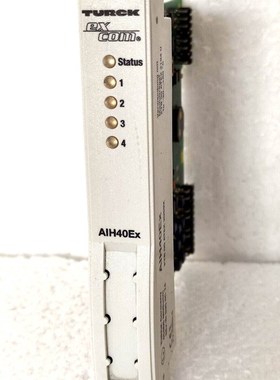 极速TURCK AIH40EX excom I/O System Input LModule Analog Acti