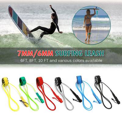 极速6FT Hogfe kwaliteit Pad Leash Surf Leash Surfboard Leash