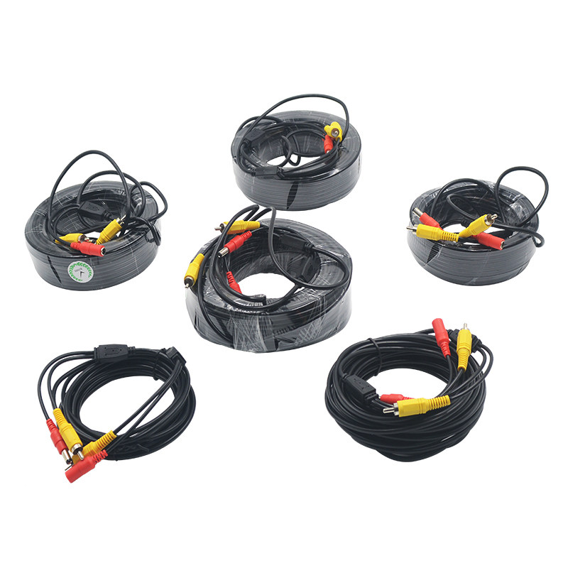 极速热卖 监控摄像头音频电源一y体成品延长线纯铜5米拾音器AV配,电子/电工,安防配件,淘宝优惠券,粉丝福利购,淘宝优惠卷