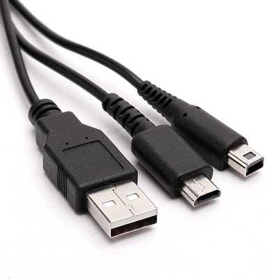 速发100 pcs a lot 1.2m USB Data Charging Cable Charger Dual