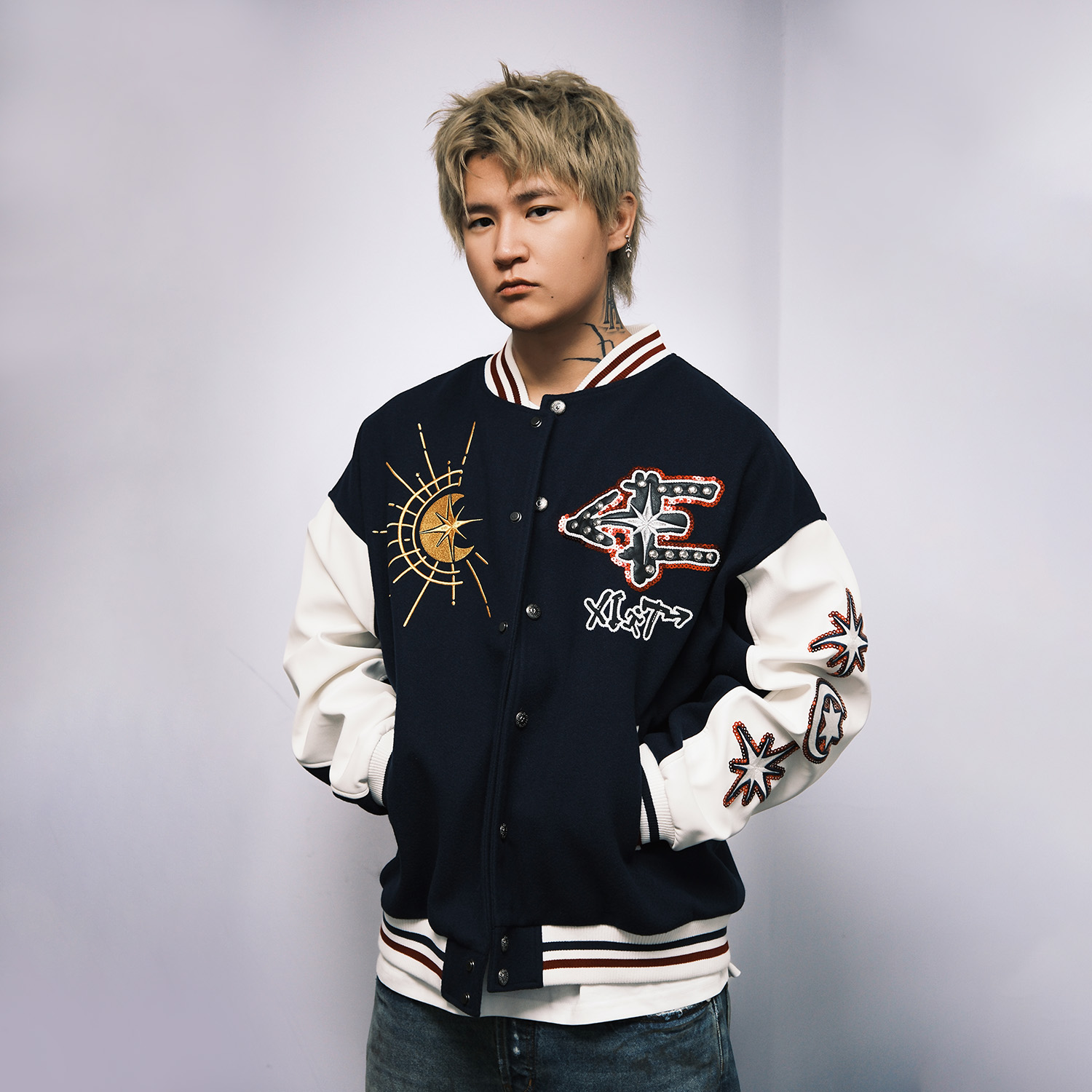 【罗言同款】巡演棒球服夹克2025春秋季新款男女同款美式外套