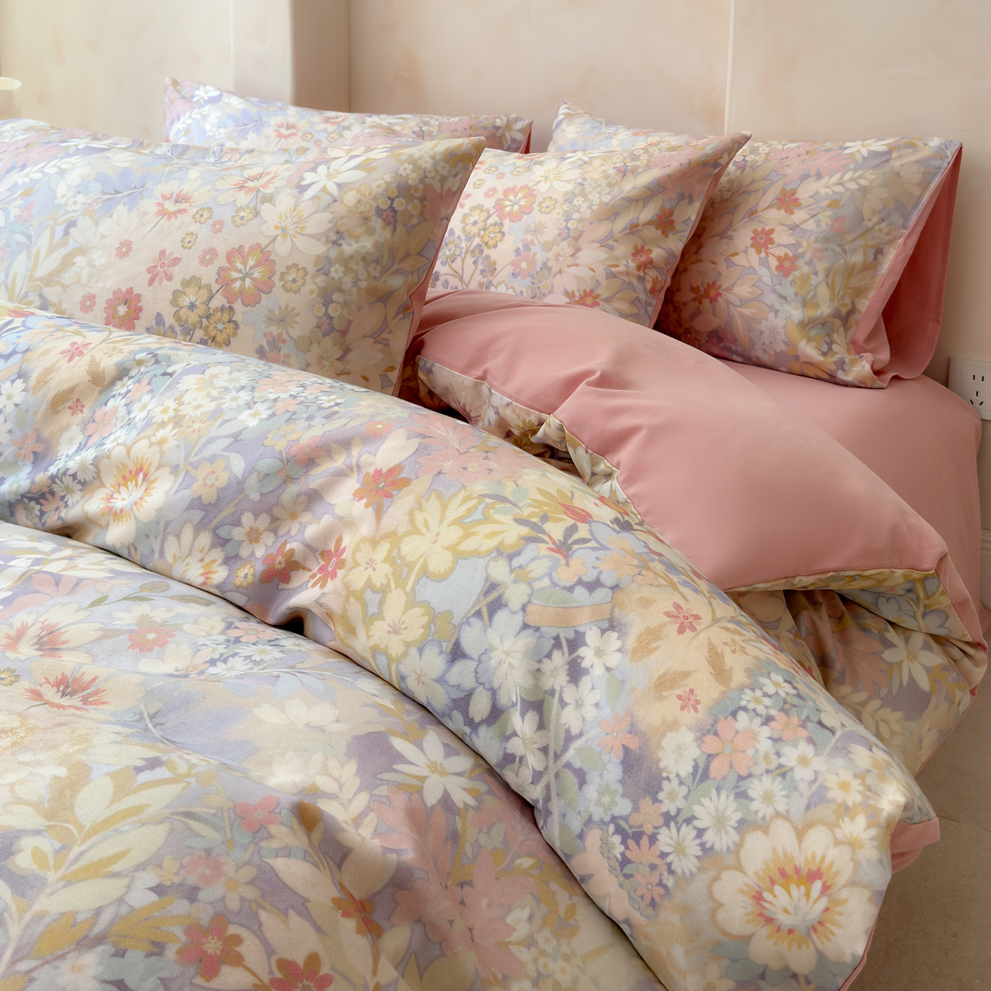 獭獭家纺A类100%棉全棉四件套