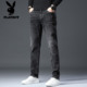 秋季 直筒长裤 牛仔裤 花花公子男士 新款 潮流百搭修身 弹力休闲男裤 子
