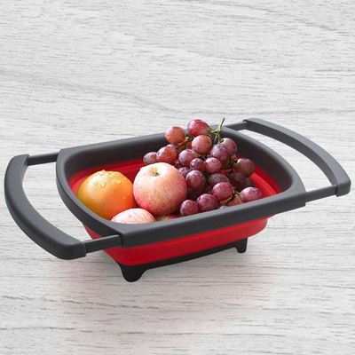 速发Fruit Vegetable Collapsible Colander Eco-friendly Foldab