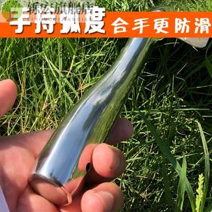 极速工具a不锈钢小铁锹304一体小型种花种菜铲子挖土园艺花铲加厚