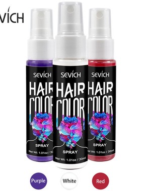 极速Sevich One-off oLiquid Spray Hair Dye Washable One-time