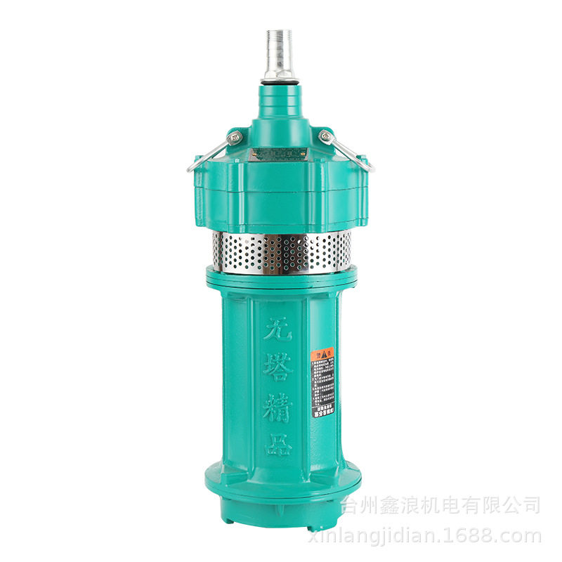 QD多级潜水电泵家用22t0V高扬程清水泵农用灌溉抽水泵工地降水泵