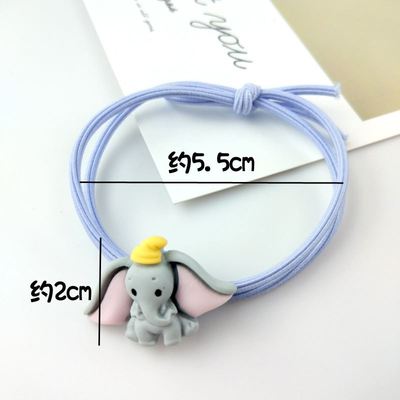 极速~Hair accessories tie rope high elasticity doubleY line