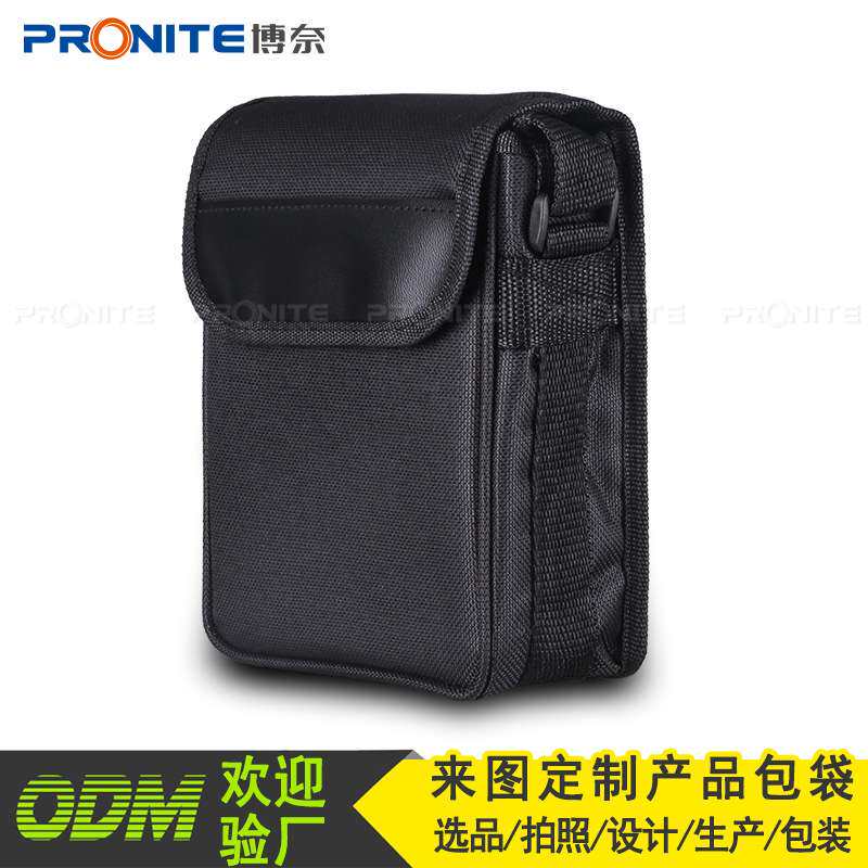 PRONITE博奈望远镜数码相机包 卡片机包 佳能防震布包 翻盖 腰包