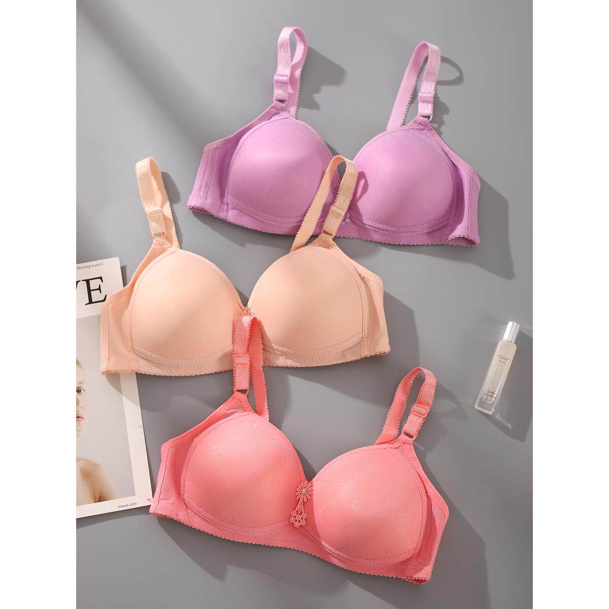 250斤无钢圈48超大文胸52夏薄特大码大胸显小肥人大胸罩杯胖妈妈