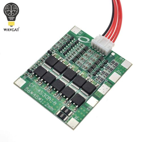 极速WAVGAT 4S 30A 14.8V tLi-ion Lithium 18650 Battery BMS Pa