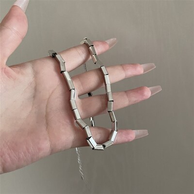 极速chain personality fsashion blogger neck chain frigid win