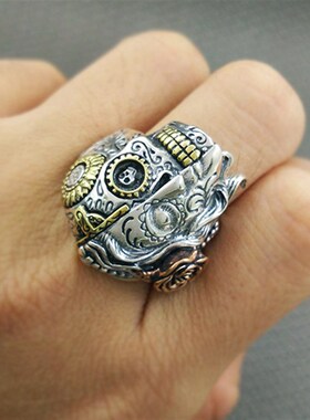 极速For Men Fashion Man Rings Rock Rap Mens SQkull Ring Masc