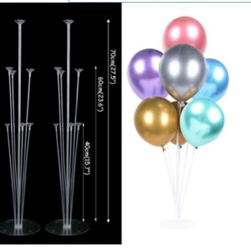 新品Birthday Party Balloons StanCd Holder Column Confetti Ba