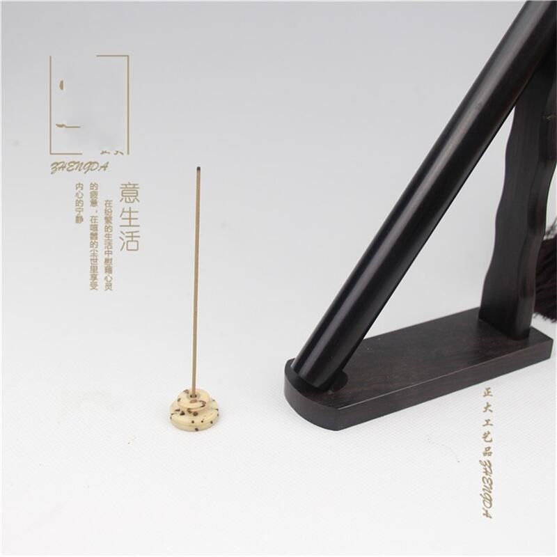 极速正大紫光檀木镶菩提子拔口带香插香桶L香管 创意木质香具礼品,家居饰品,香薰炉,淘宝优惠券,粉丝福利购,淘宝优惠卷