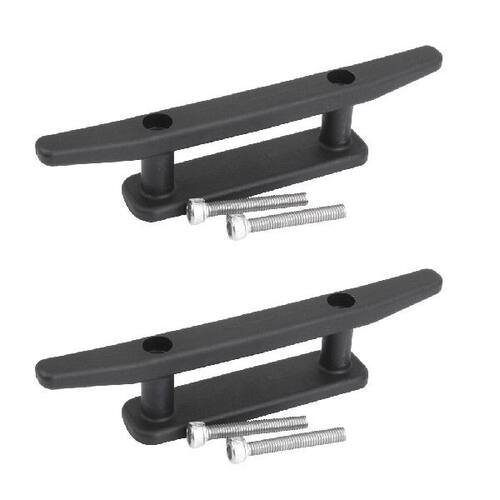 新品2 Pcsset 64 inch UV Resistant Black NyPlon Kayak Canoe