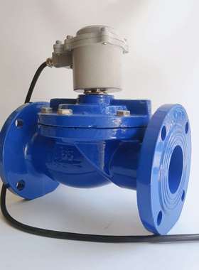 极速DF1铸铁防爆水用电磁阀24v22y0v法兰电磁开关阀DN50 65 80 10