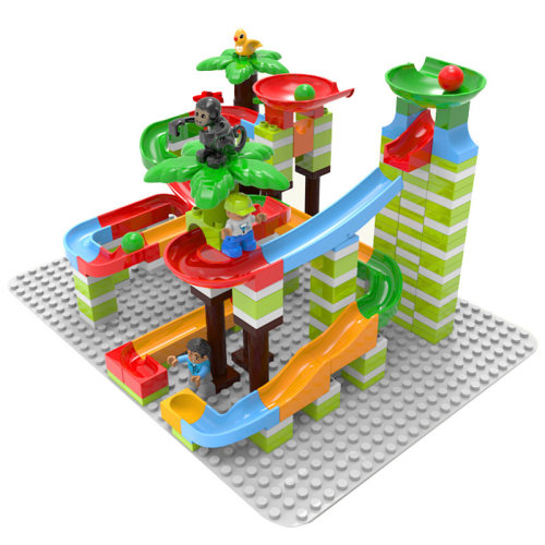 极速Big Size Building Blocks Marble Race Run Maze UGames Com