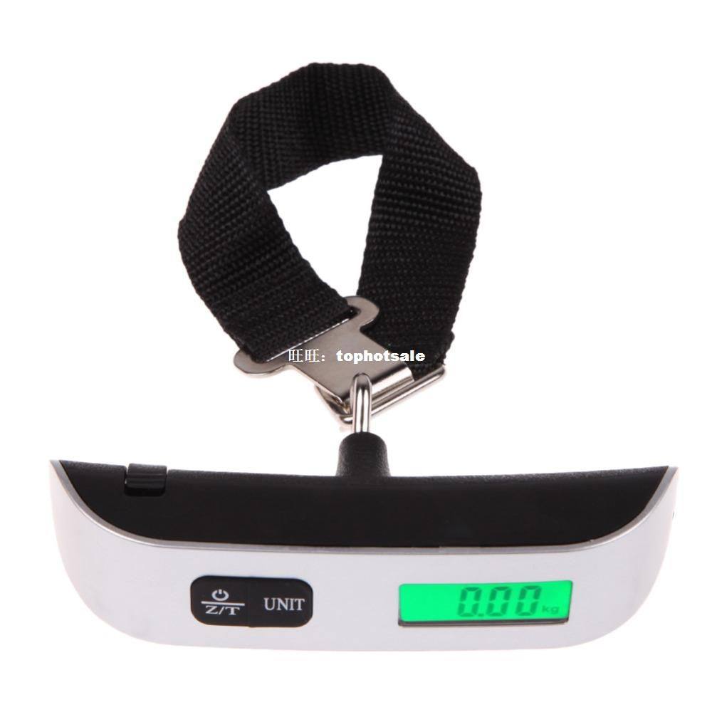 极速Digital Elejctronic 50kg/10g Scales Luggage Suitcase Tra