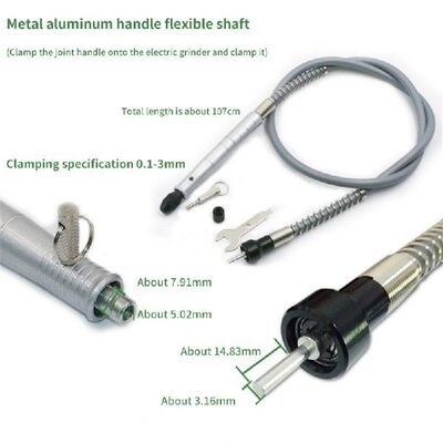 极速1~5PCS Multjiple Types Of Shafts Electric Grinding Flexi