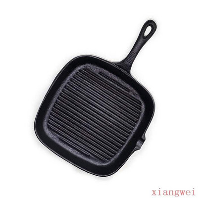 新品eakhouse wok ca iron fryer ripe grill pan hoYusehold