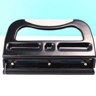 极速金属a手动圆孔活页三孔可调打孔器3孔打孔机人事档案装订A4带