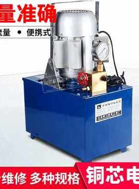 极速爆品b厂销手提式电动试压泵PPpR水管道试压机双缸打压泵打压