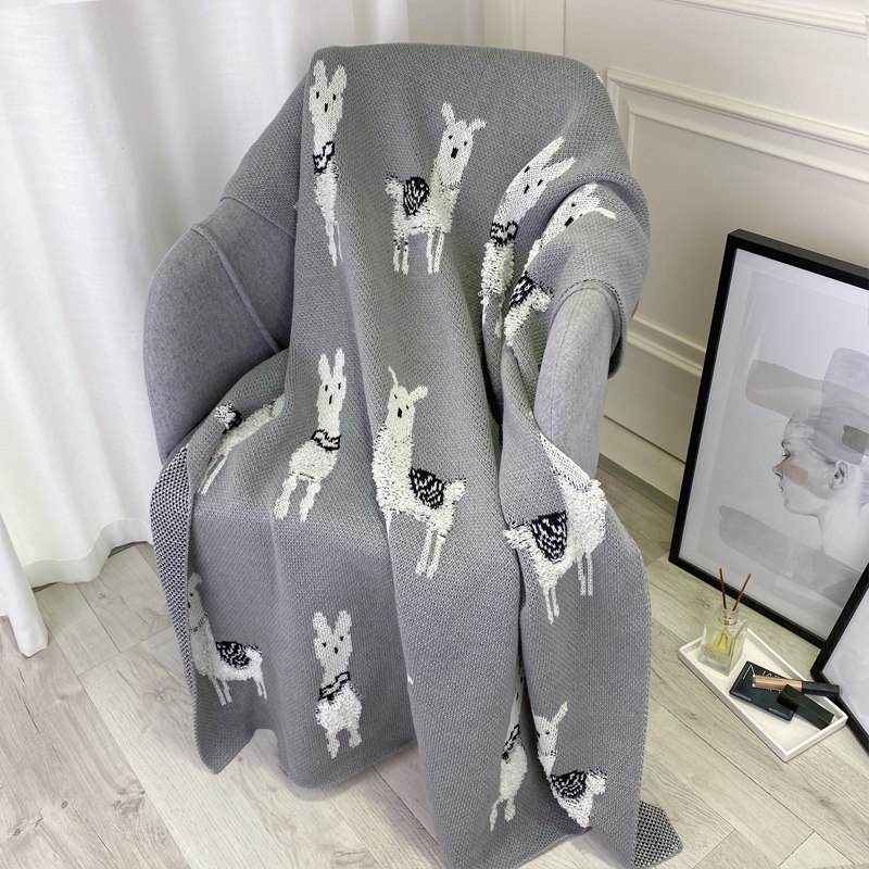 极速羊驼汽车毯子盖毯毛毯办公室午休F毯针织毯空调毯单人小毯子,床上用品,休闲毯/毛毯/绒毯,淘宝优惠券,粉丝福利购,淘宝优惠卷