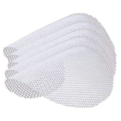 极速5 Pcs Sihlicone Steamer Mesh Mats, Reusable Non-Stick Ro