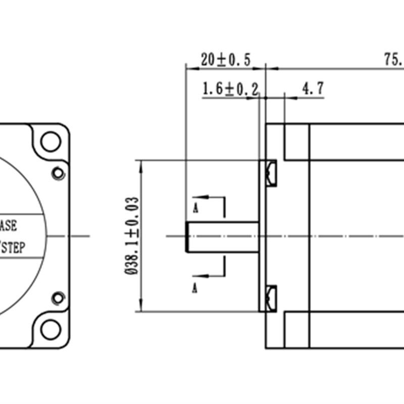 极速57步进e电机高精密 高76mm大扭矩2.3NM 单双出轴可选 厂家现,电子元器件市场,步进电机,淘宝优惠券,粉丝福利购,淘宝优惠卷