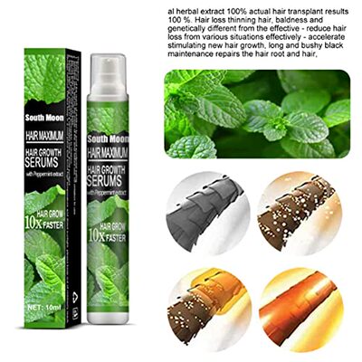 极速Maikoa 3PCjS 10ML Hairrebirth Herbal Spray  Herbal Hair-