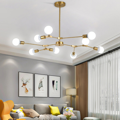 极速Modern Chandelnier Hanging Lamp For Ceiling Sitting Livi