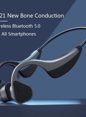 新品K8 Bone Conduction Headphones Handsfree WireYless BT