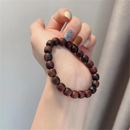 极速保真天然h小叶降真香老型手串 产地缅甸 TY457